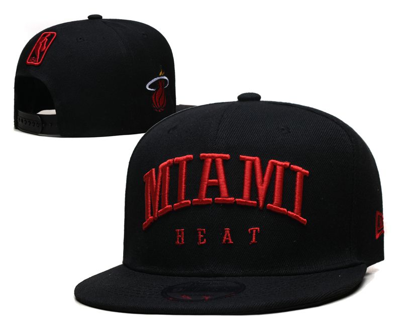 2023 NBA Miami Heat Hat YS202312251->nba hats->Sports Caps